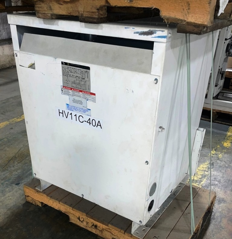 SQUARE D Transformer, 112.5 kVA, 480 - 380Y/219